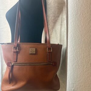 Dooney & Bourke Tan Leather Tote